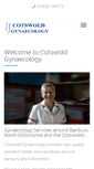 Mobile Screenshot of cotswoldgynaecology.com